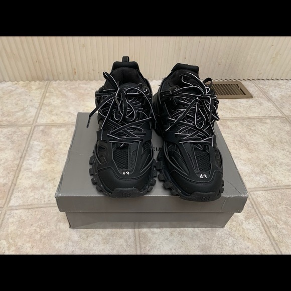 Balenciaga Black Track Sneakers